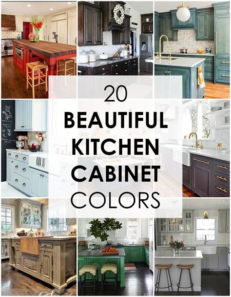 Kitchen Cabinet Colors Photos Things In The Kitchen