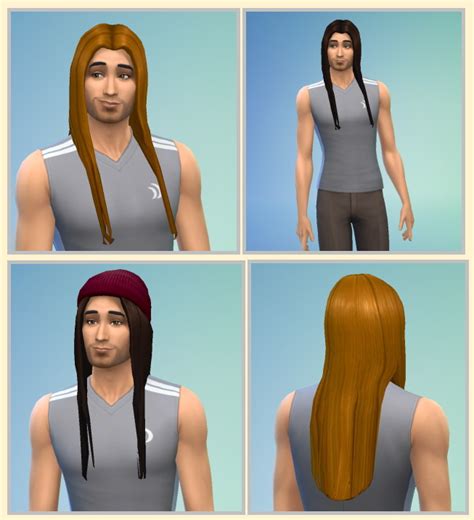 Very Long Hair For Men At Birksches Sims Blog Sims 4 Updates