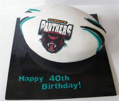 Panthers Cake Panthers Cake Happy 40th Birthday Soccer Cake