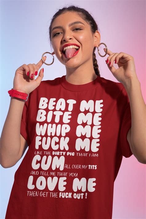 Beat Me Bite Me Whip Me Shirt Beste Hipster Geschenk Für Etsy