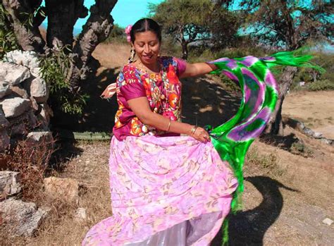 Native Woman Oaxaca Mexico