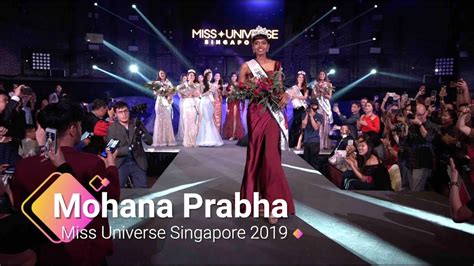 Miss Universe Singapore 2019 Finals Night Youtube
