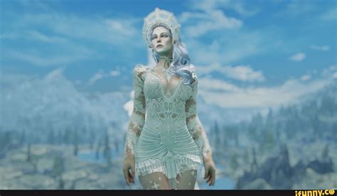 Snow Elf In Skyrim