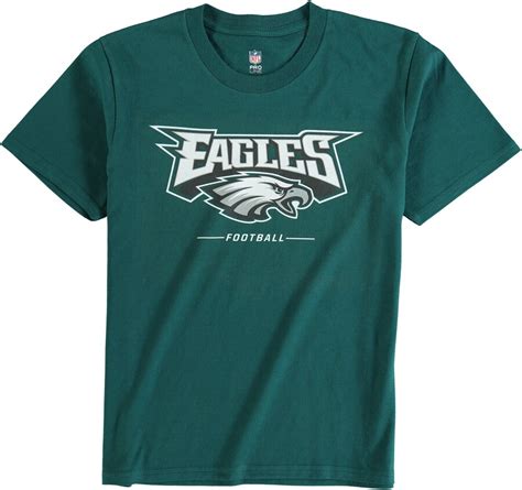 Nfl Pro Line Philadelphia Eagles Youth Green Team Lockup T Shirt