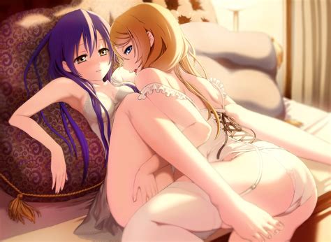Sonoda Umi And Ayase Eli Love Live And 1 More Drawn By Autumno