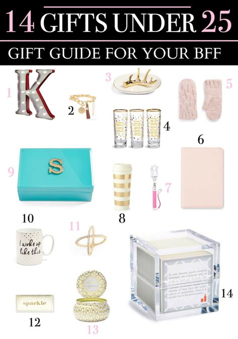 T Guide For Your Bff 14 Adorable Ts Under 25 Dollars Diary Of