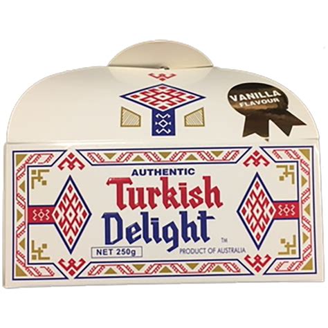 Authentic Turkish Delight Treasure Chest Vanilla G Glader