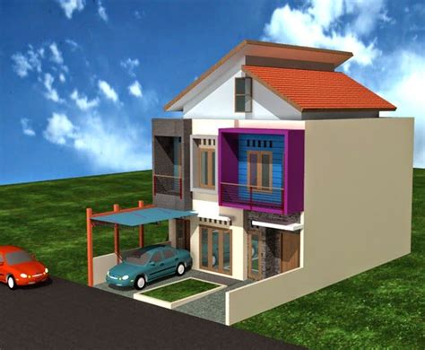 Gaya Terbaru 28 Desain Rumah Atap Datar Sederhana