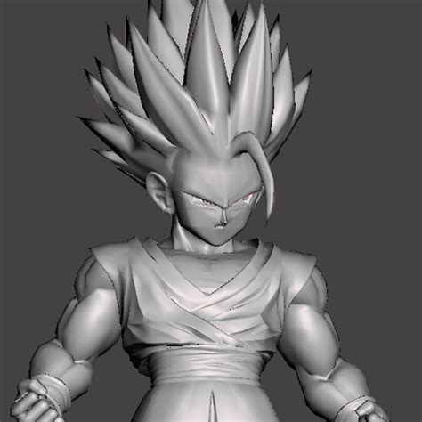 Maybe you would like to learn more about one of these? Download free STL file Dragon ball - Gohan ssj2 • 3D printer design ・ Cults