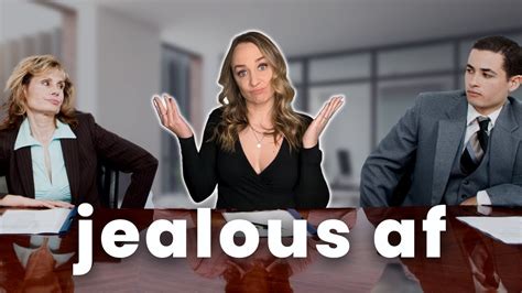 7 signs your coworker is secretly jealous you youtube