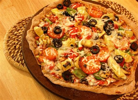 Pizza Vegetariana The Heart Smart Gourmet