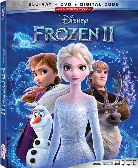 Frozen 2 Digital Bluray Release Date And Bonus Content