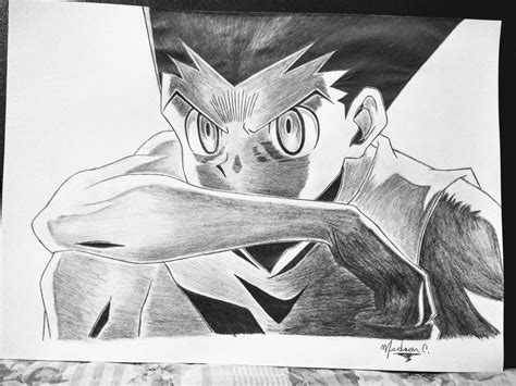 Gon Freecss From Hunter X Hunter Anime Character Drawing Tokyo Ghoul