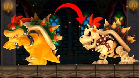 Evolution Of Bowser Transformations In New Super Mario Bros Games