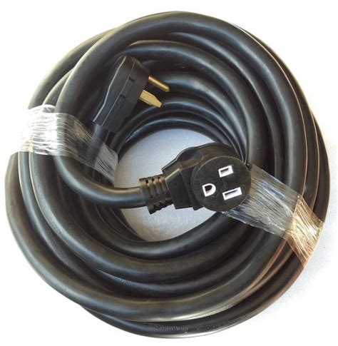 Heavy Duty Nema 6 50 Extension Cord 6 Awg 50a For Welder Or Ev Evse