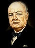 Winston Spencer Churchill - oil portrait by Donald Sheridan