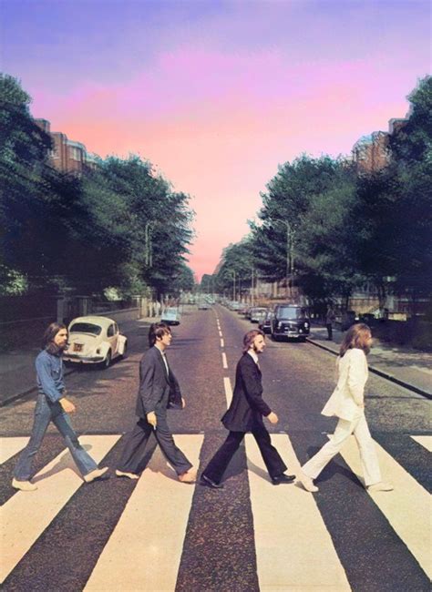 The Beatles Abbey Road Art Print Poster Beatles Wallpaper Beatles