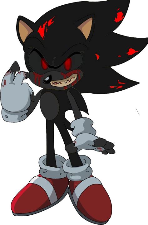 Dark Sonic Exe Sonic Fan Art Character