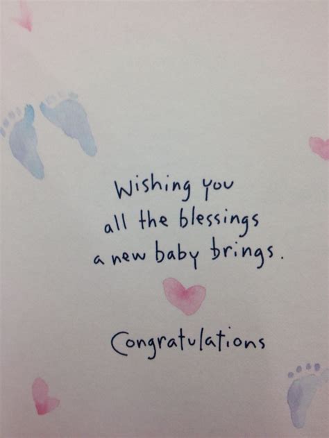 Wishing You All The Blessings A New Baby Brings Congratulations