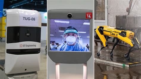 Covid 19 Robots To Help With Operations At New Changi Exhibition