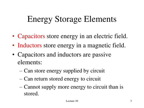 Ppt Introduction To Energy Storage Elements The Capacitor Powerpoint Presentation Id2689348