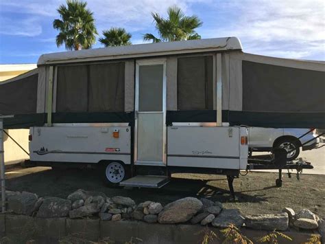 2002 Used Coleman Grand Tour Sun Ridge Pop Up Camper In California Ca