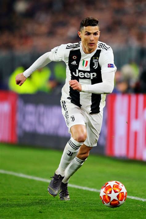 Turin Italy March 12 Cristiano Ronaldo Of Juventus In Action During