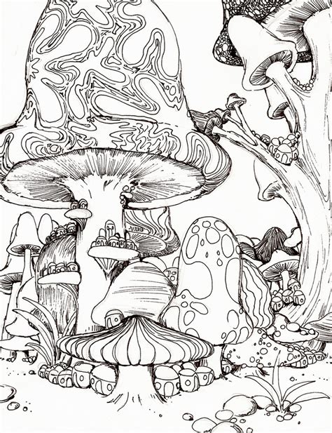 Nov 20, 2020 · trippy coloring pages printable for adults download. mushroom city by Psychic-Toast on DeviantArt