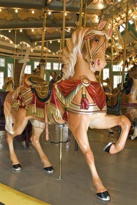 The Dentzel Carousel At Glen Echo Park Md By Joseph Peightel Horse