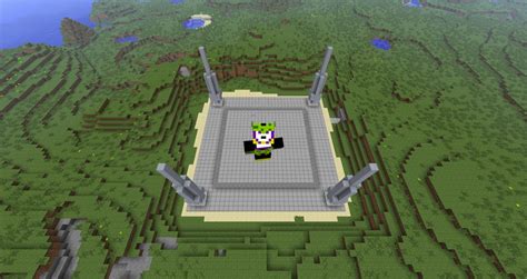 Dragon ball z cell arena from the cell games! Cell Games Arena - Dragonball Z Minecraft Project