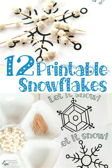 Are you looking for easy, fun and inexpensive ways to decorate your home this christmas? Printable Snowflake Template