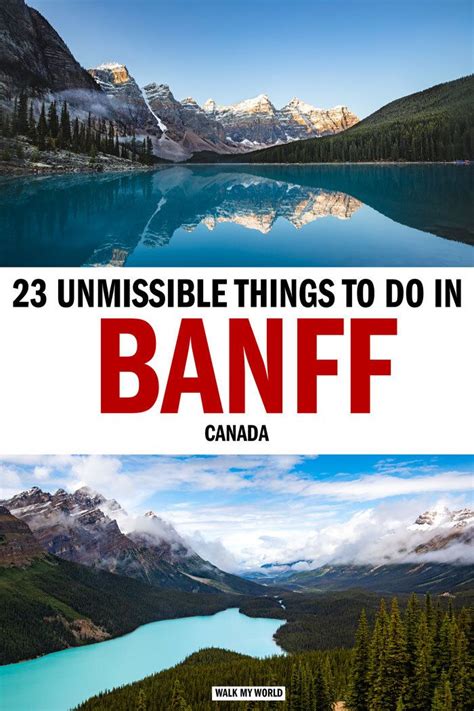 The 23 Best Things To Do In Banff For An Unforgettable Trip — Walk My