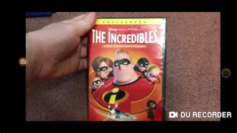 Opening To The Incredibles 2005 Dvd Full Screen Version Youtube