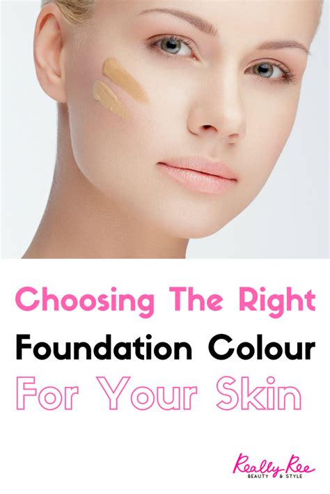 Choosing The Perfect Foundation Colour For Your Skin Can Be A Tricky