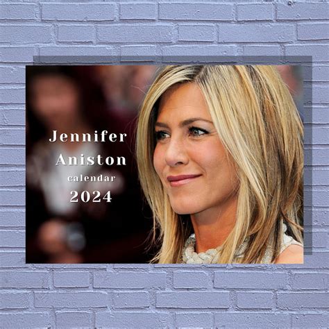 Jennifer Aniston 2024 Calendar Etsy