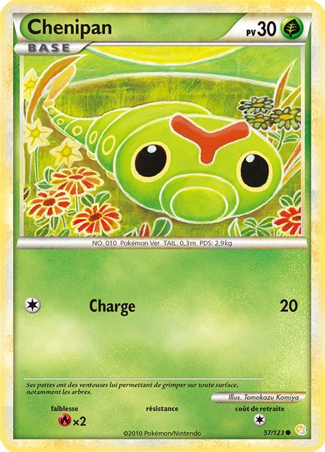 As with every game, pokémon heart gold & soul silver have their own version exclusives. Chenipan (HeartGold SoulSilver 57) — Poképédia