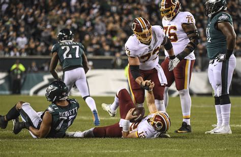 redskins lose two more starters as injuries continue to plague already beaten up roster the