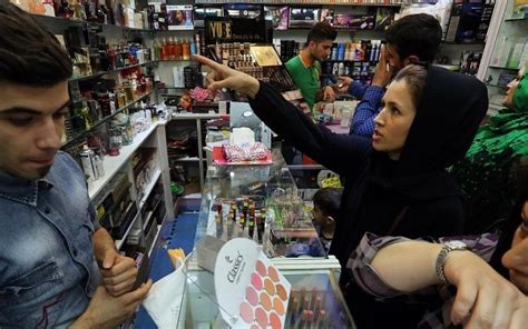 For Iranian Women And Makeup Its Love At First Blush The Times Of Israel