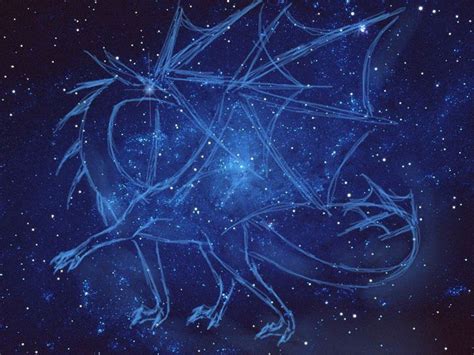 Dragon Constellation By Foxice7000 On Deviantart Constellations