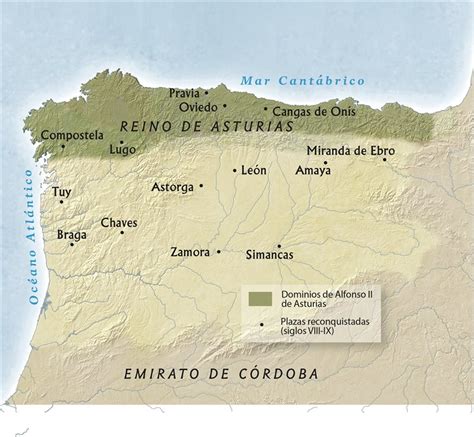 Arriba 95 Foto Mapa Del Reino De Galicia En El Siglo V El último