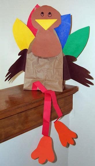 10 Paper Bag Thanksgiving Crafts Turkey Adventures Of