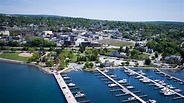 Petoskey, Michigan is a beautiful town with a stunning harbor. We ...
