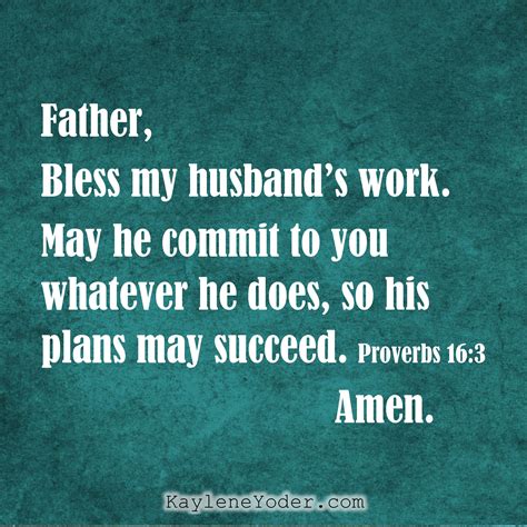 A Prayer for Your Husband's Work - Kaylene Yoder | Prayers for my husband, Prayer for husband ...