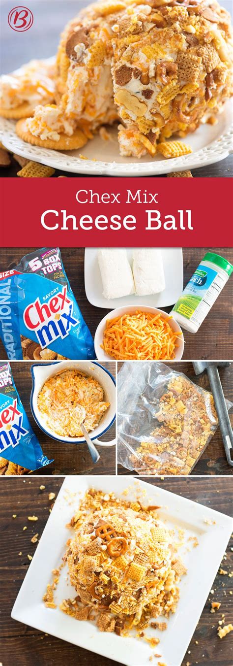 Spread cheese out on bread, top with roasted tomatoes, fresh basil, and a drizzle of balsamic reduction. Chex Mix™ Cheese Ball | Recipe | Yummy easy snacks, Yummy ...