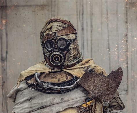 Desert Nomad Buzzard Mask Post Apocalyptic Wasteland Raider Etsy