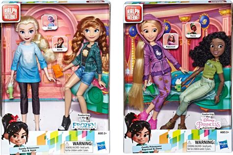 Ralph Breaks The Internet Disney Princess Dolls 2 Packs