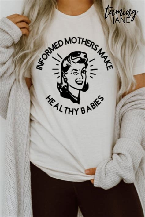 informed mothers shirt crunchy mom mama shirt women s tee mother shirts mom life shirt