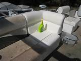 Photos of Recovering Boat Seats