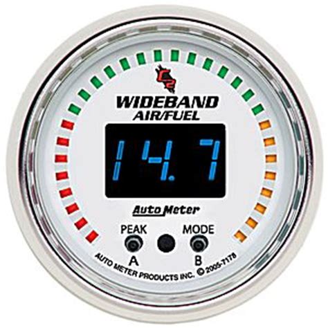 Auto Meter C Series Digital Wideband Air Fuel Ratio Pro Gauge