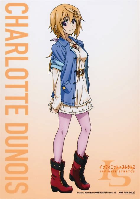 Charlotte Dunois Infinite Stratos Highres Official Art 10s 1girl